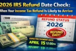 2026 IRS refund date check, IRS income tax refund 2026, estimated refund dates IRS, IRS refund schedule 2026, tax refund timeline USA, IRS direct deposit refund, federal tax refund updates, IRS refund delays 2026, tax season refund info