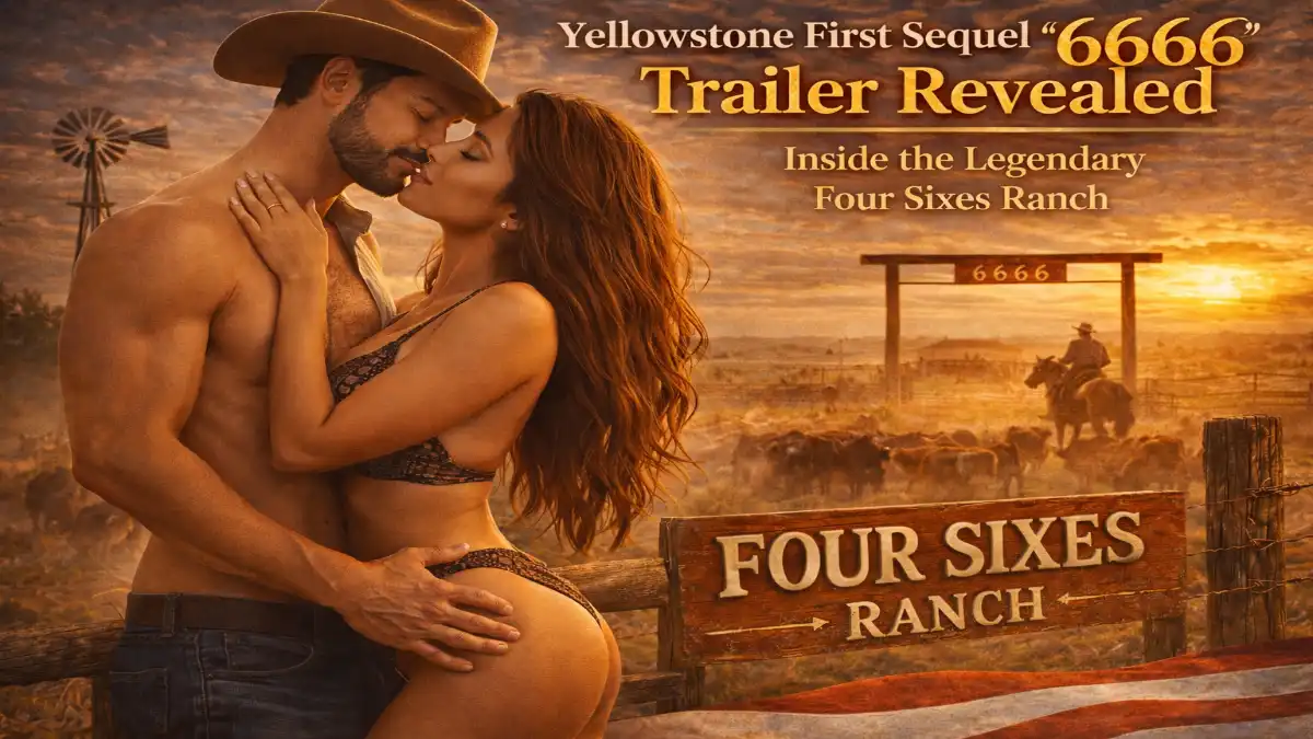 Yellowstone sequel 6666, 6666 trailer revealed, Four Sixes Ranch series, Yellowstone universe show, Yellowstone spin off 2026, Western drama TV series, cowboy ranch drama, new Yellowstone sequel, Paramount western series