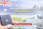 australia visa update 2026, employer sponsored visa australia, australia work visa rules, income threshold visa australia, skilled migration australia, visa changes australia 2026, tss visa update, ens visa australia, australia immigration news, work visa australia changes